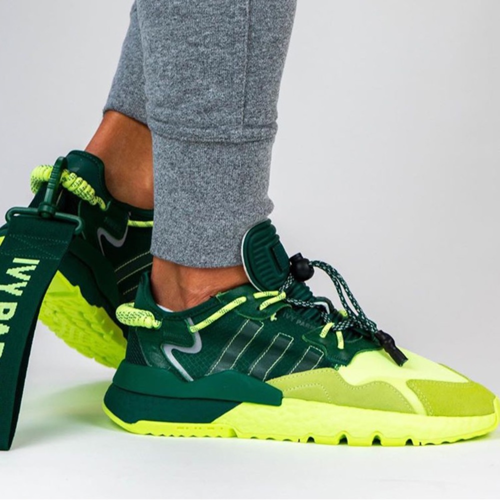 Dark green/Neon Ivy Park Nite Joggers